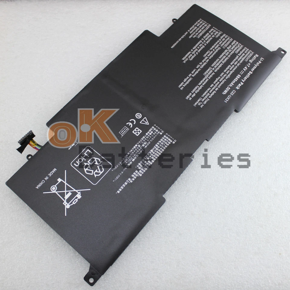 C22-UX31 NEU Akku für Asus C23-UX31 ZenBook UX31A UX31E Ultrabook Serie - Bild 3 von 4
