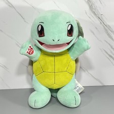 Build A Bear Pokemon Squirtle 14" Plush With Tag BAB Workshop Nintendo No Sound