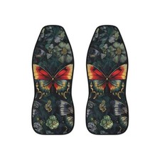 Butterfly Car Seat Covers Floral Car Accessories, Vehicle Decor, Unique ...