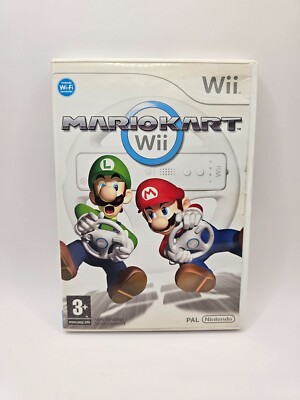 Mario Kart Wii Nintendo Wii PAL-EUR Video Game Complete Working