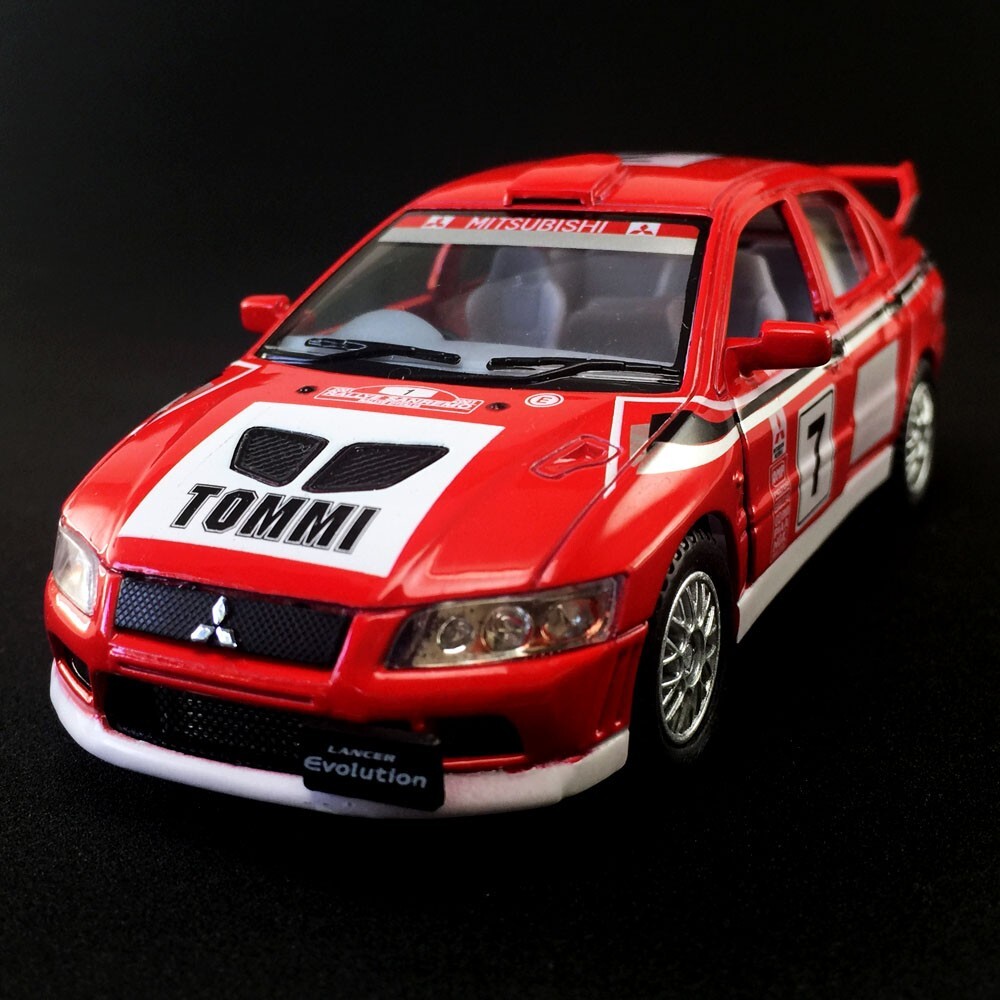 MITSUBISHI Lancer EVOLUTION VII Die-Cast Model Toy Car Kinsmart 1