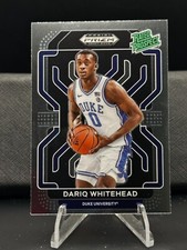 2022 Panini Prizm Draft Picks - Dariq Whitehead, #RPDWH - Duke Blue Devils