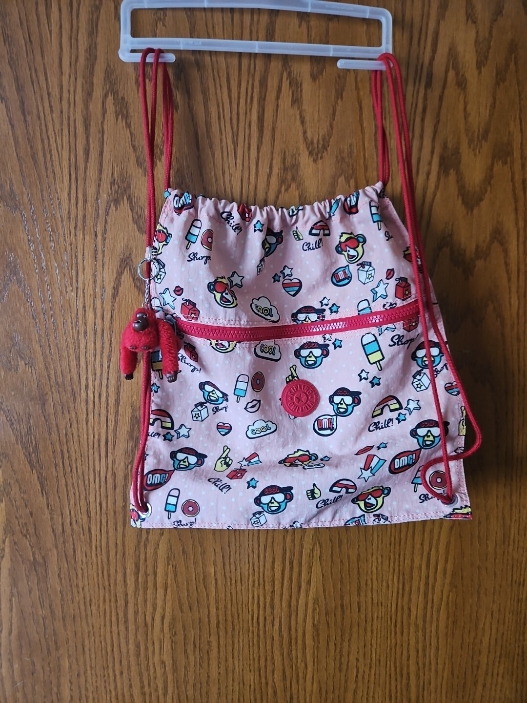 Kipling Supertaboo Lightweight  Drawstring Gym Ba… - image 7