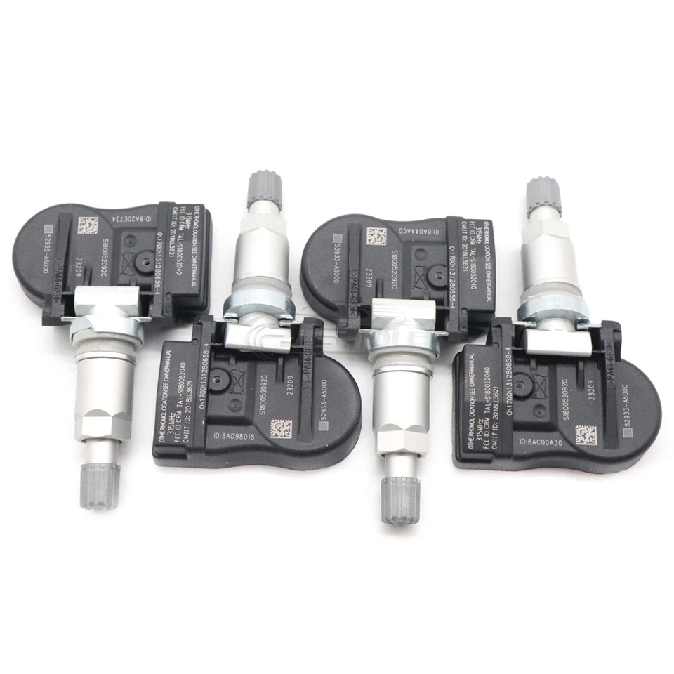 SENSOR DE PRESIÓN DE NEUMÁTICOS 4 PIEZAS 52933-A5000 315 MHz para Hyundai para Kia 52933-2M000 Foto 3 de 4