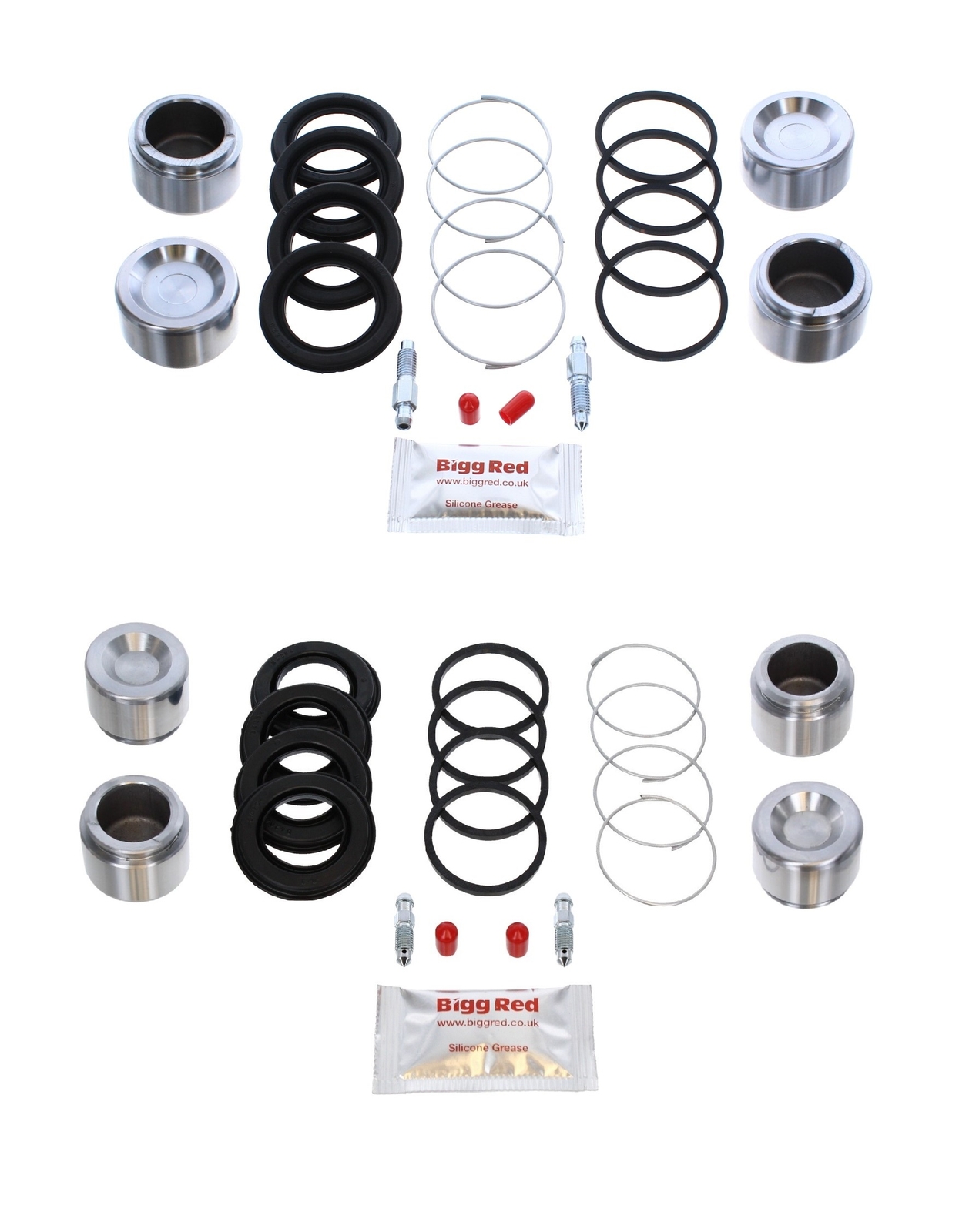 For Alfa Romeo 1750 Front/Rear Brake Caliper Seal Rebuild Repair Kit Pistons