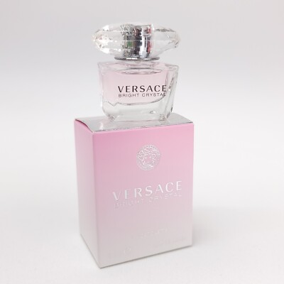 Versace Bright Crystal Eau de Toilette 0.17 Oz 5 mL NEW