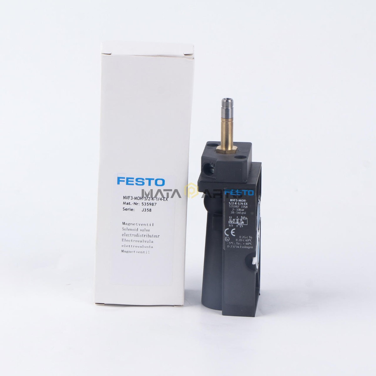 Vanne à Solénoïde Festo NVF3-MOH-5/2-K-1/4-EX - Neuf - Référence 535987 - Automatisme Industriel