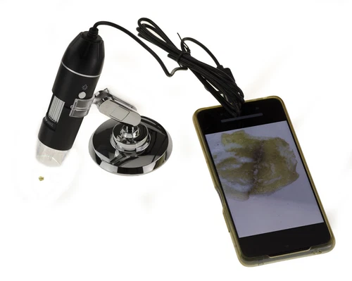 Microscope digital  pour PC ou Smartphone grossissement 1 à 1600 fois
