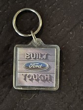 Vintage Built Ford Tough Key Chain