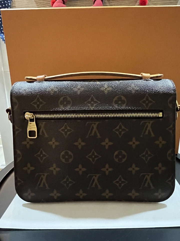 Louis Vuitton Metis Pochette монограмма кожи наплечная сумка сумка Дамская сумка сумочка - Изображение 3 из 4