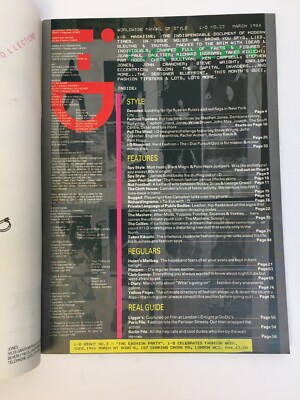 洋書 I-D magazine No.21 Dec/Jan 1984/85. i-D Magazine No 23 March 1985 Manual of Style 80s Street