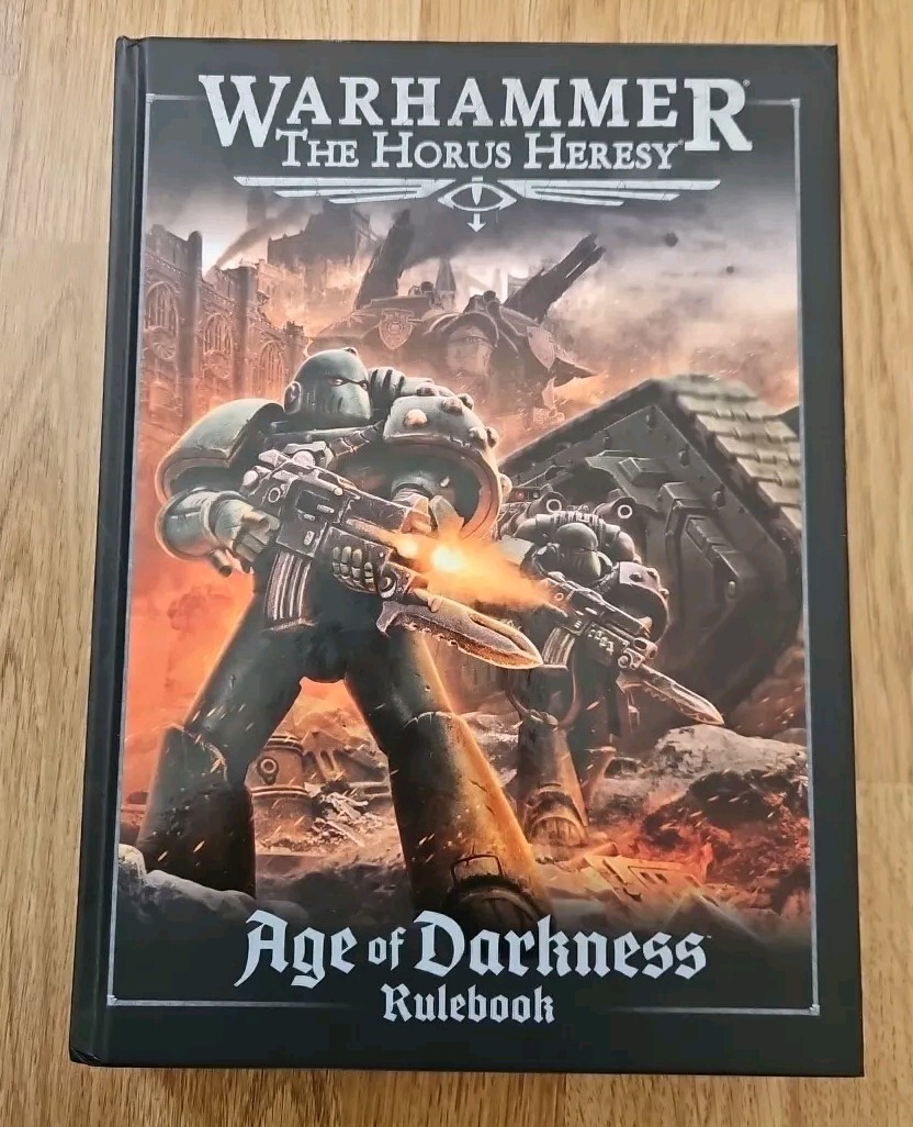 Warhammer The Horus Heresy Age of Darkness Rulebook Hardback