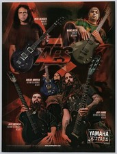 Chitarra elettrica YAMAHA AES620 2005 MIKE SCACCIA Marc Rizzo altri pubblicità stampa vintage