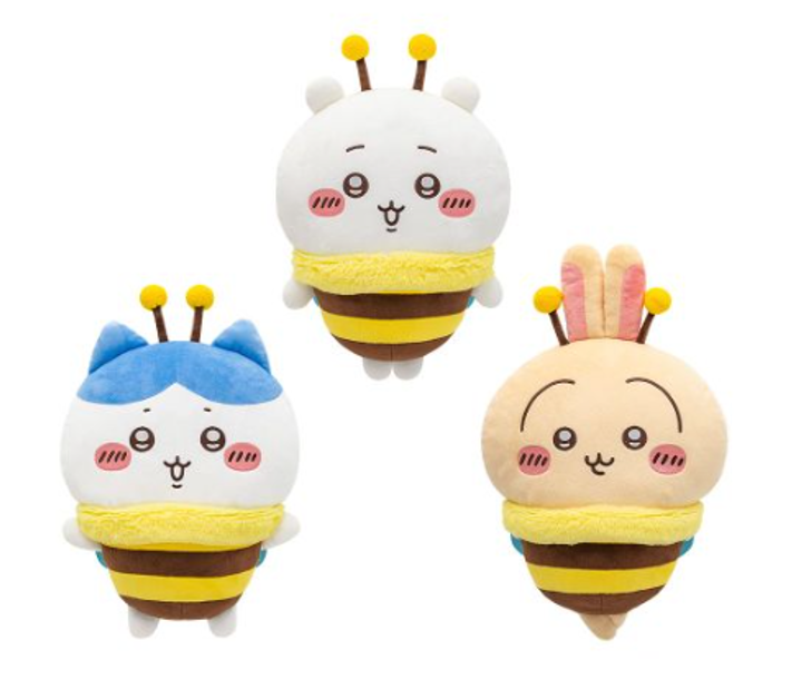 Chiikawa Hachiware Rabbit Honey Bee Plush BIG Doll Hachi-san Set