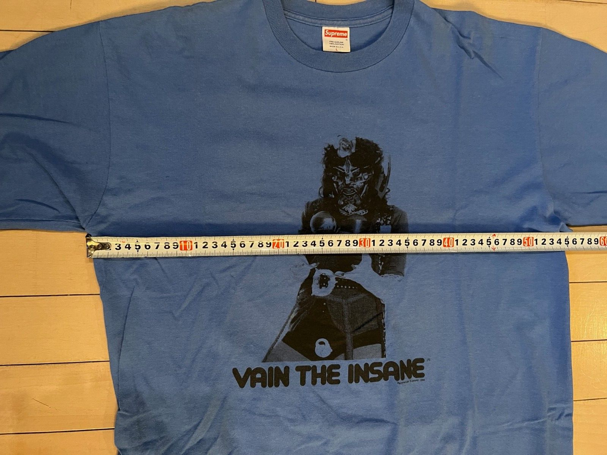 2003 Vintage Supreme NYC Rammellzee Tee T-shirt Vain the Insane 