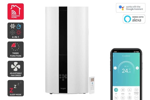 Kogan SmarterHome™ 3.0kW Vertical Window Air Conditioner (Reverse Cycle), Window