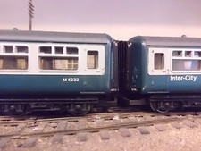 hornby mk2 bellows corridor connectors x 5 oo em p4 finescale