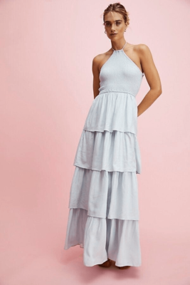 Free People Jen's Pirate Booty Chantra Maxi Dress $231 | eBay