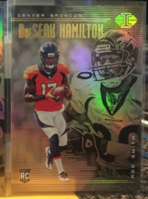 2018 illusions daesean hamilton rc ref holo w/rod smith broncos free shipping