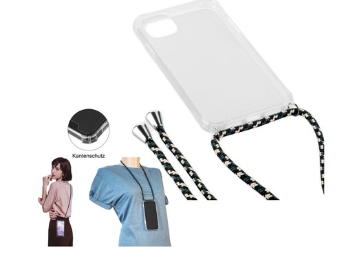 TPU Umhängetasche Kette Cover Kordel Camouflage für Apple iPhone 11 Pro Max - Picture 12 of 12