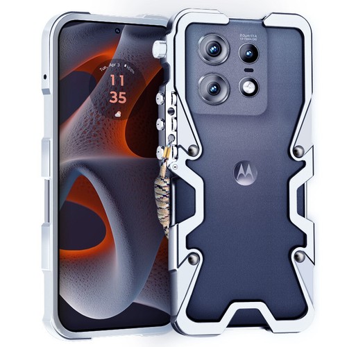 Luxury Metal Aluminum bumper Shockproof Phone case For Motorola Edge 50 Fusion - Picture 13 of 19