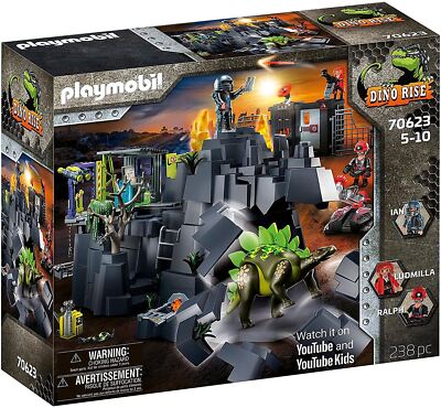 Playmobil Dino Rise Kristallmine mit Dinosaurier 70623 Spielset ab 5+ Jahren