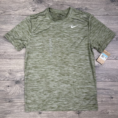 Nike Dri Fit Legend Veneer T Shirt Size Medium Mens Medium Olive Training Gym