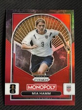 2026 Panini Prizm Monopoly World Cup 26 Mia Hamm #91 Red Prizm