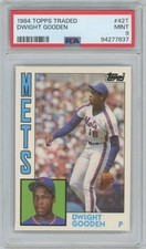 1984 Topps Traded Dwight Gooden Rookie Card PSA 9 MINT Graded Baseball #42T. rookie card picture