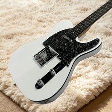 Tele Electric Guitar Rosewood Fretboard Double Binding Black Pearl Pickguard