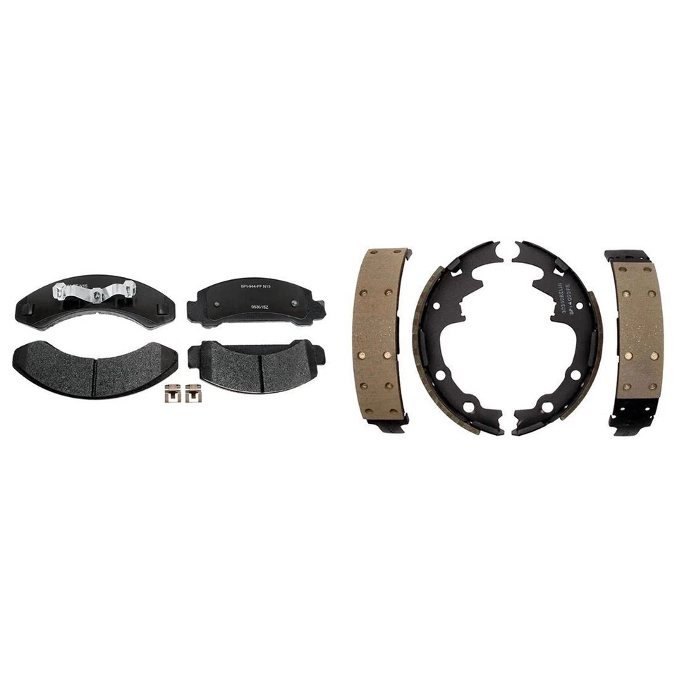 前后套件金属刹车片和刹车鞋适用于 1987 年福特野马 II — 第 4/4 张图片