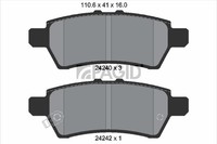 Bremsbelagsatz Scheibenbremse Pagid T1523N FüR Nissan Pathfinder 3 R51 Navara