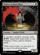 Master of Dark Rites [The Lost Caverns of Ixalan Commander] Near Mint