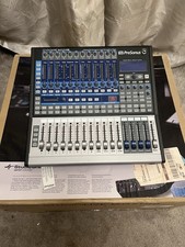Presents digital mixing desk with fully programmable effects.