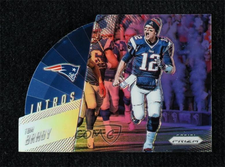 2015 Panini Prizm Introductions Silver Prizm Tom Brady #I5 7zf