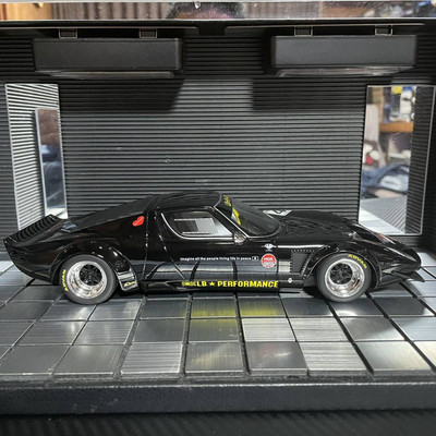 GT Spirit 1/18 Miura LB Works Advan Diecast Model Car No Box