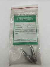 Foxboro F0101ES Threaded Probe Sensor Lot of 2 Industrial Replacement Parts NOS