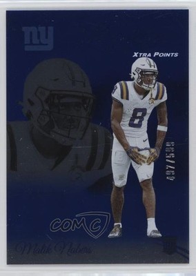 2024 Panini Prestige Rookies Xtra Points Blue 497/599 Malik Nabers Rookie RC 4z8