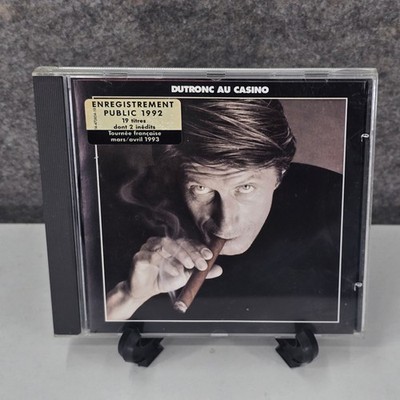 Jacques Dutronc Au Casino 1992 Live CD Album French Chanson Music EX