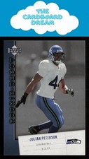 Julian Peterson 2006 Upper Deck Rookie Debut #88 Seattle Seahawks