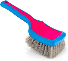 ProGrip XL Tire Brush - Ergonomic Handle, Stiff Bristles for Tough Grime