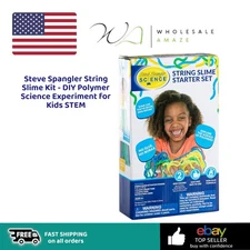 Steve Spangler String Slime Kit - DIY Polymer Science Experiment for Kids STEM