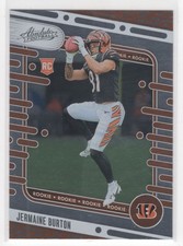 #166 Jermaine Burton 2024 Panini Absolute Base RC Cincinnati Bengals