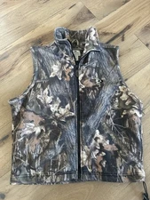 Mossy Oak Polar Fleece Vest Men’s Large