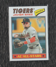 2026 Topps Heritage Javier Baez AL All-Stars