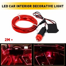 Us Led Strip Light Decor For Car Interior Lights Flexible Ambient Neon Lamp Rope