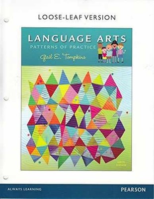 Language Arts: Patterns of - Loose Leaf, by Tompkins Gail E. - Very Good