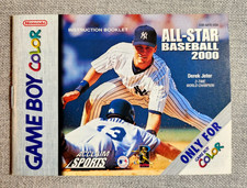 All-Star Baseball 2000 Instruction Booklet - Manual Only - GameBoy Color