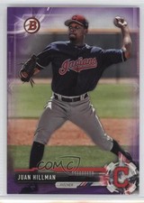 2017 Bowman Draft Purple 59/250 Juan Hillman #BD-28 z6b