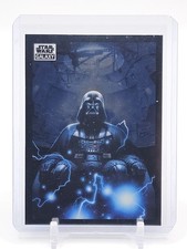 DARTH VADER TOPPS STAR WARS GALAXY #71 INSIDE THE MEDITATION CHAMBER Q0044